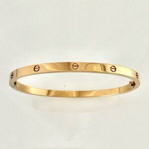 Gold Screw Small Model Bracelet